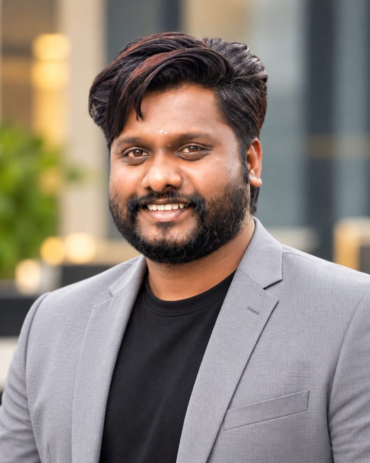 Portrait of Ganesh Chand V, Business Operations & Finance Systems
